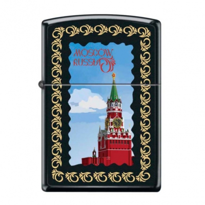 Зажигалка Московский кремль ZIPPO 218 MOSCOW KREMLIN FRAMED 