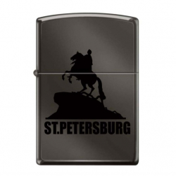 Зажигалка глянцевая ZIPPO 150 ST PETERSBURG