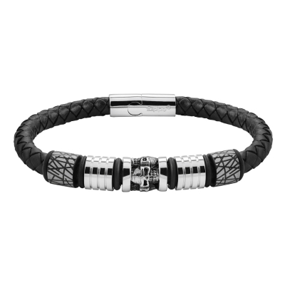Браслет Five Charms Leather Bracelet с 5 шармами (20 см) ZIPPO 2007170 