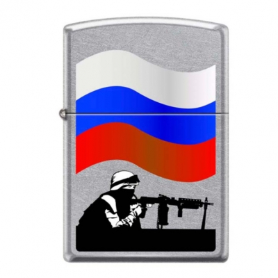 Зажигалка Защитник Отечества ZIPPO 207 RUSSIAN SOLDIER 