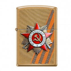 Зажигалка День победы ZIPPO 204B ST GEORGE