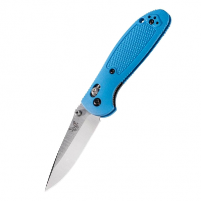 Складной нож Benchmade Mini Griptilian 556-BLU-S30V Новинка!