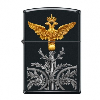 Зажигалка двуглавый орёл ZIPPO 218 RUSSIAN COAT OF ARMS 