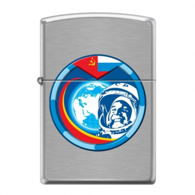 Зажигалка Гагарин ZIPPO 200 COSMONAUT 