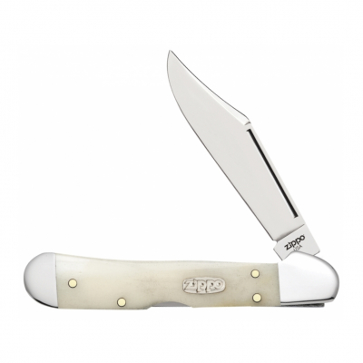 Нож перочинный Smooth Natural Bone Mini Copperlock + зажигалка 207 ZIPPO 50533_207 
