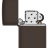 Зажигалка Brown Matte ZIPPO 49180 - Зажигалка Brown Matte ZIPPO 49180