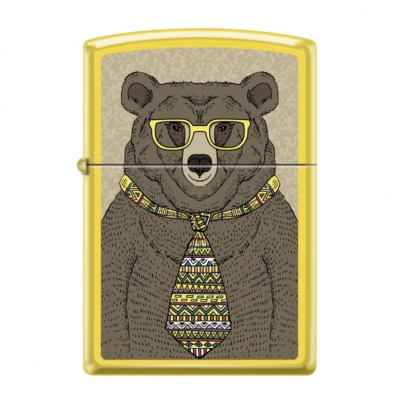 Зажигалка ZIPPO 24839_bear 