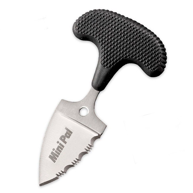 Как называется нож между пальцев. Cold steel mini pal. нож cold steel mini. нож cold steel между пальцев. нож cold steel серрейтор.