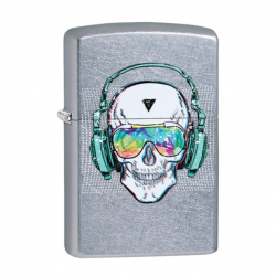 Зажигалка Skull Headphone Design ZIPPO 29855