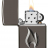 Зажигалка Armor™ High Polish Black Ice® Flame Design ZIPPO 29928 - Зажигалка Armor™ High Polish Black Ice® Flame Design ZIPPO 29928