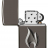Зажигалка Armor™ High Polish Black Ice® Flame Design ZIPPO 29928 - Зажигалка Armor™ High Polish Black Ice® Flame Design ZIPPO 29928