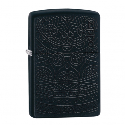 Зажигалка Black Matte Tone on Tone Design ZIPPO 29989