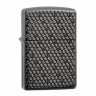 Зажигалка Armor™ Black Ice® Hexagon Design ZIPPO 49021
