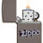 Зажигалка Lion Design Black Ice® ZIPPO 49417 - Зажигалка Lion Design Black Ice® ZIPPO 49417