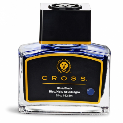 Флакон с сине-черными чернилами для перьевой ручки (62, 5 мл) CROSS 8945S-3 blue/black 