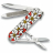 Многофункциональный складной нож-брелок Victorinox Edelweiss 0.6203.840 - Многофункциональный складной нож-брелок Victorinox Edelweiss 0.6203.840