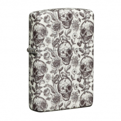 Зажигалка Skeleton Glow in the Dark Green ZIPPO 49458
