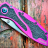 Складной полуавтоматический нож Kershaw Blur 1670PURBDZ - Складной полуавтоматический нож Kershaw Blur 1670PURBDZ