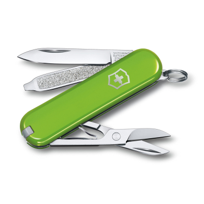 Многофункциональный складной нож-брелок Victorinox Classic SD Colors Sunny Side 0.6223.43G 