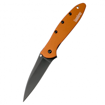 Складной полуавтоматический нож Kershaw Leek Bronze Black 1660BRZBLK 