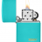 Зажигалка Classic Flat Turquoise ZIPPO 49454ZL - Зажигалка Classic Flat Turquoise ZIPPO 49454ZL