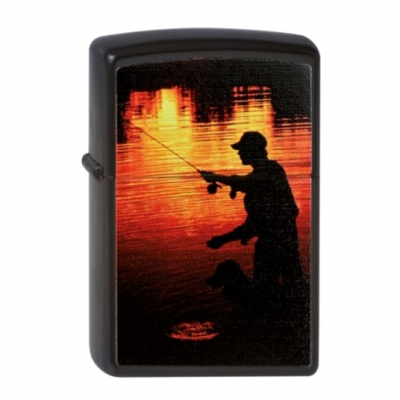 Зажигалка матовая ZIPPO 218 FISHERMAN 