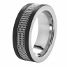 Кольцо Mesh Band Ring с сетчатым орнаментом (22,3 мм) ZIPPO 2007203