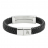 Браслет Steel Bar Braided Leather Bracelet (20 см) ZIPPO 2007174 - Браслет Steel Bar Braided Leather Bracelet (20 см) ZIPPO 2007174
