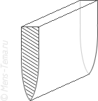 Линзовидная заточка (convex grind)